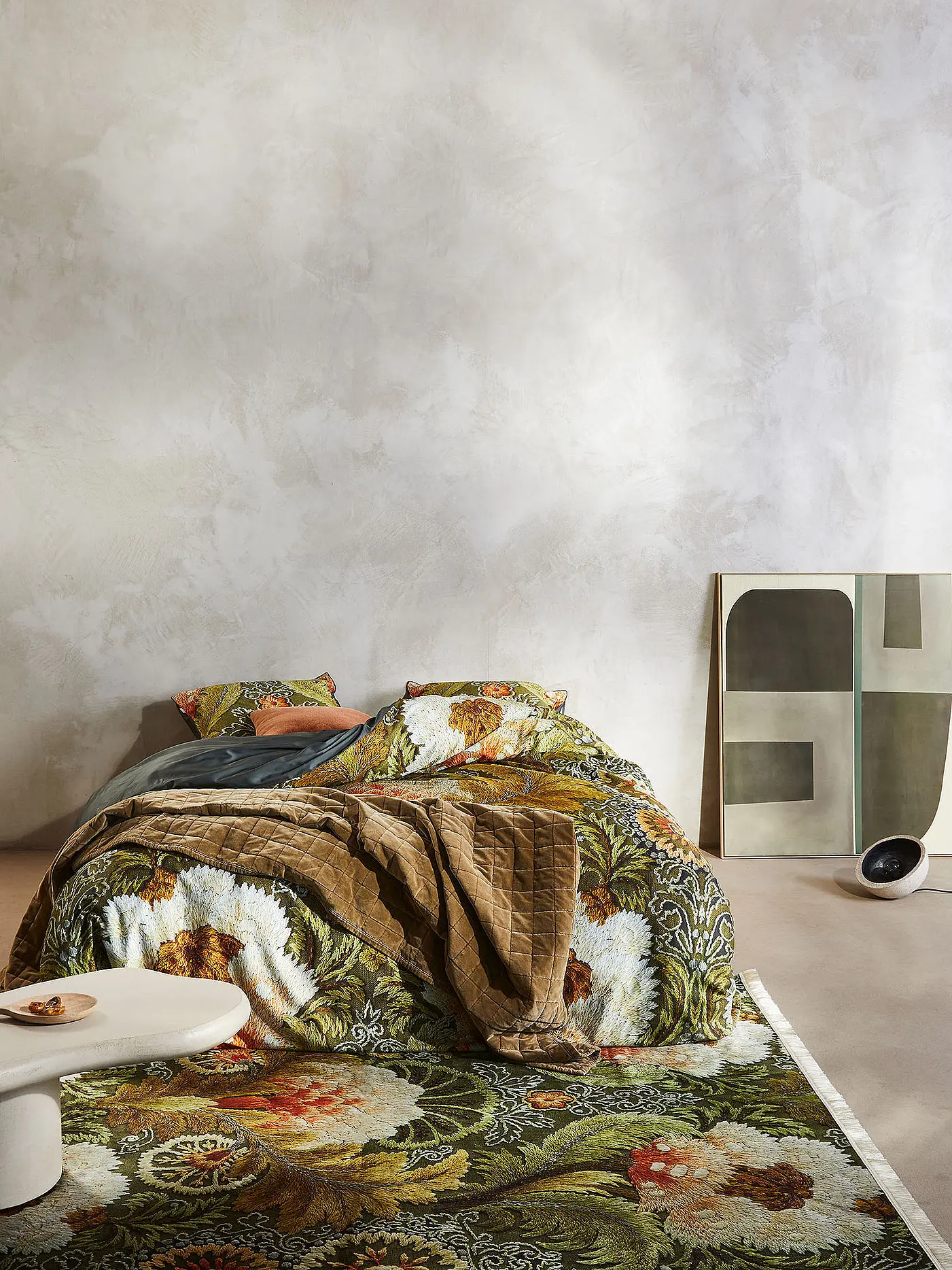 ESSENZA | Bettwäsche Noma 2x 70x90cm/200x200cm Thyme | 